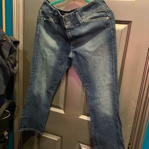 GAP low rise jeans. Size 8.